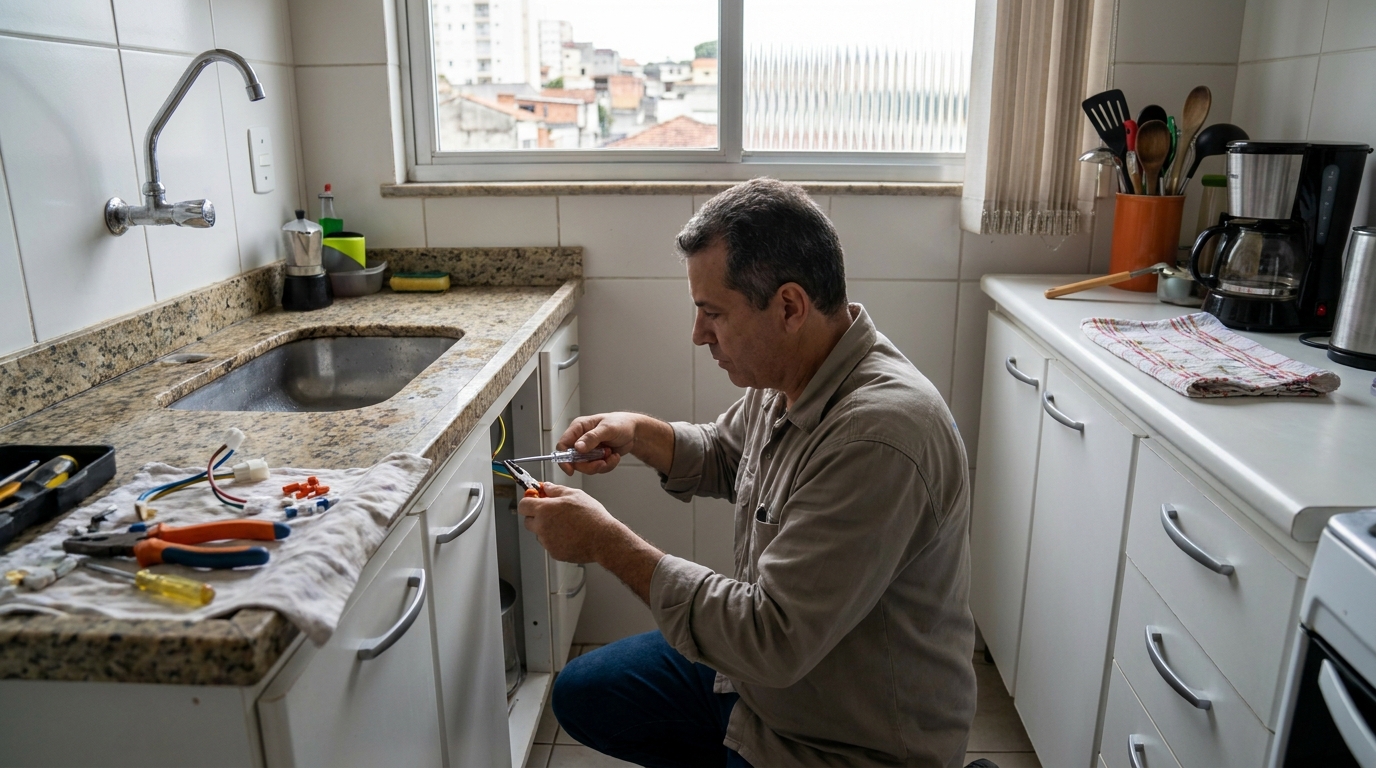 Troca de Torneira Elétrica em Sete Lagoas‑MG